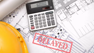 early warning of construction delays